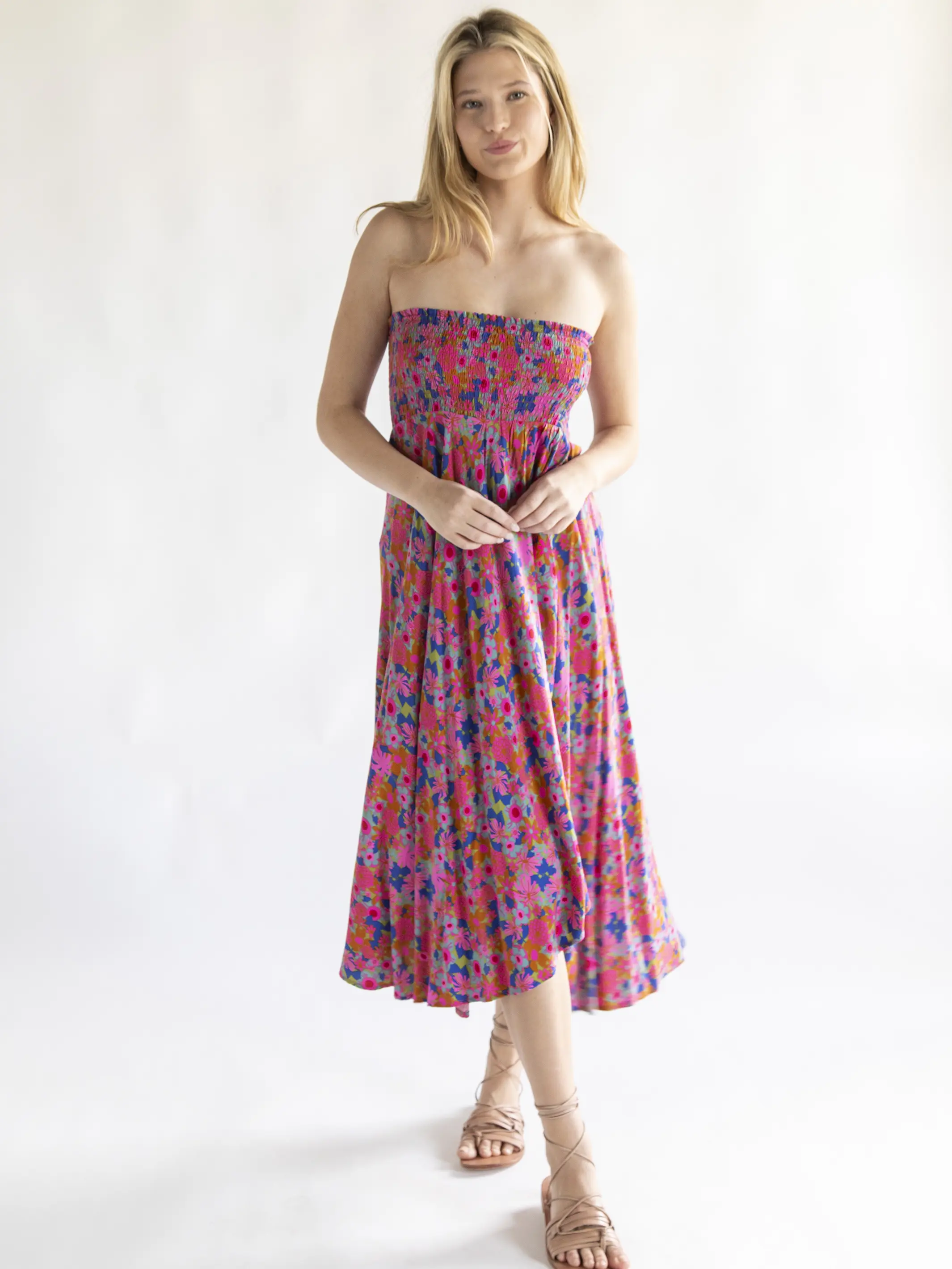 Favorite Convertible Skirt - Rust Orchid Pink