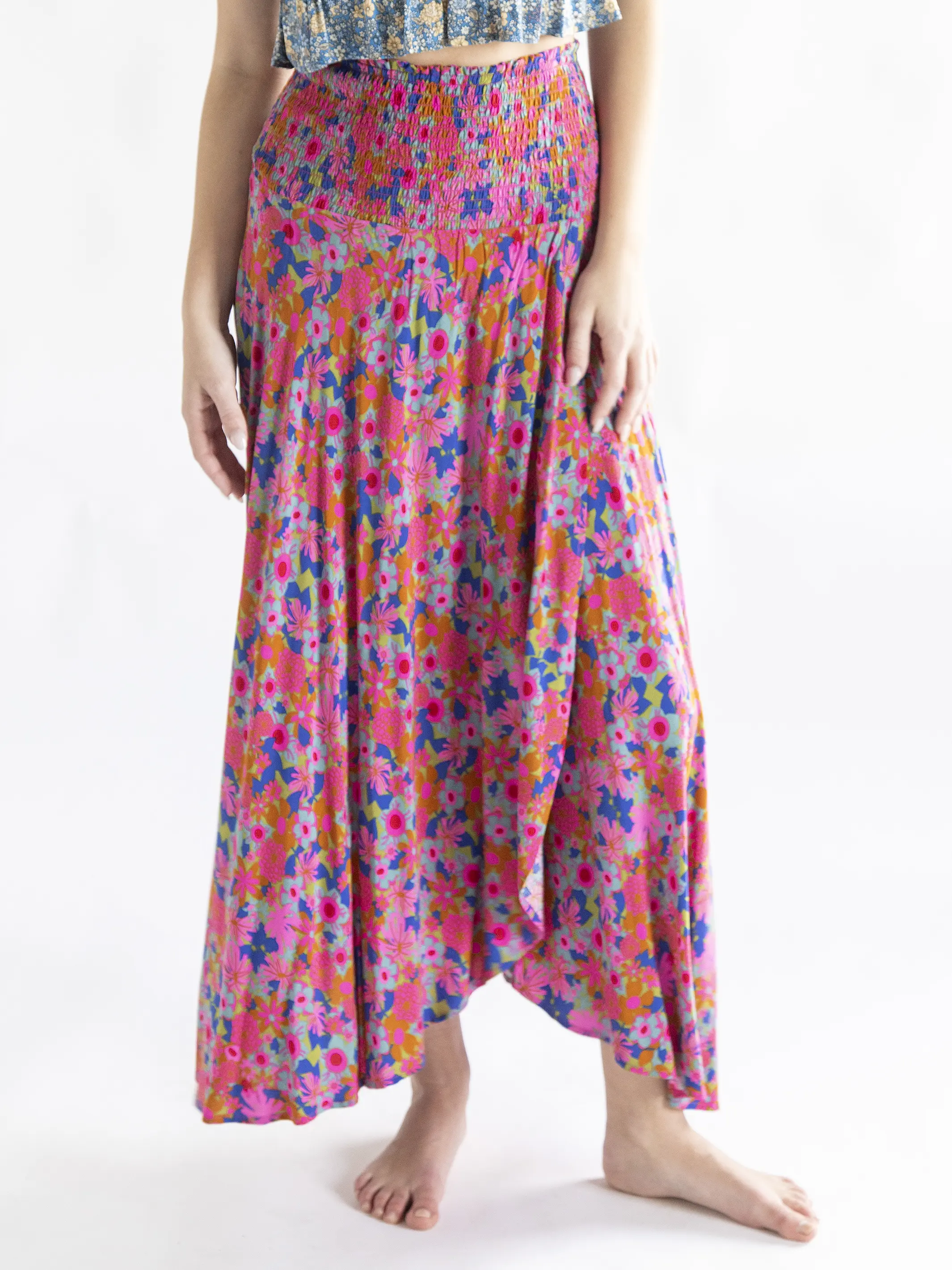 Favorite Convertible Skirt - Rust Orchid Pink