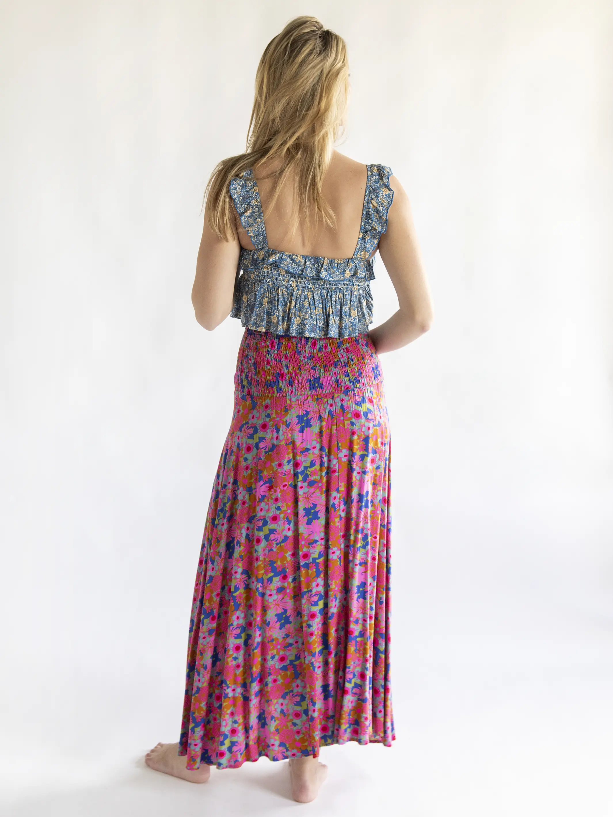 Favorite Convertible Skirt - Rust Orchid Pink